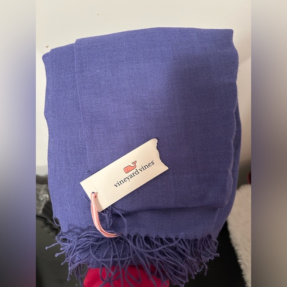 NWT Vineyard Vines Solid Wool Scarf - Picture 2 of 3